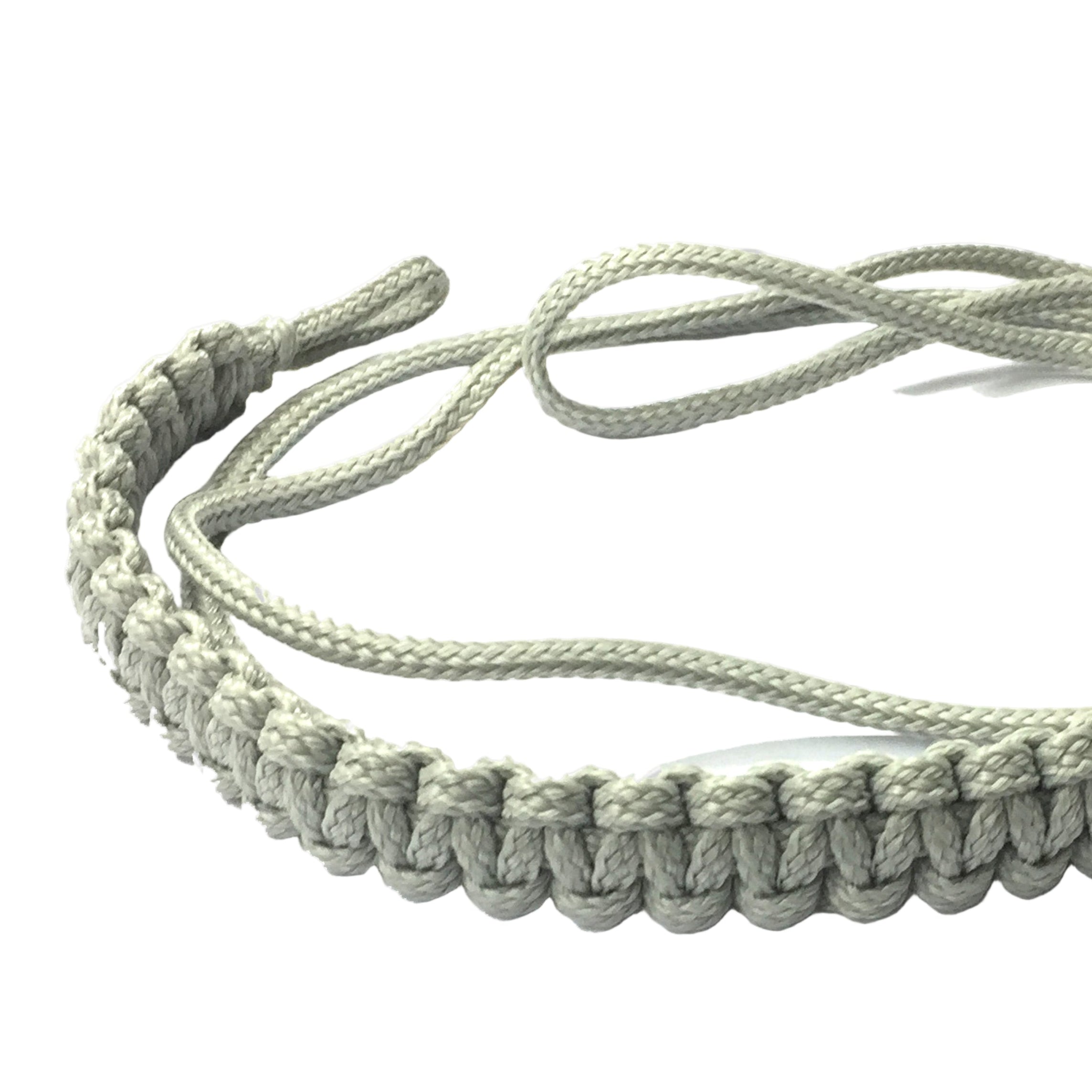 שרוך הדרכה לצבא בצבע אפור