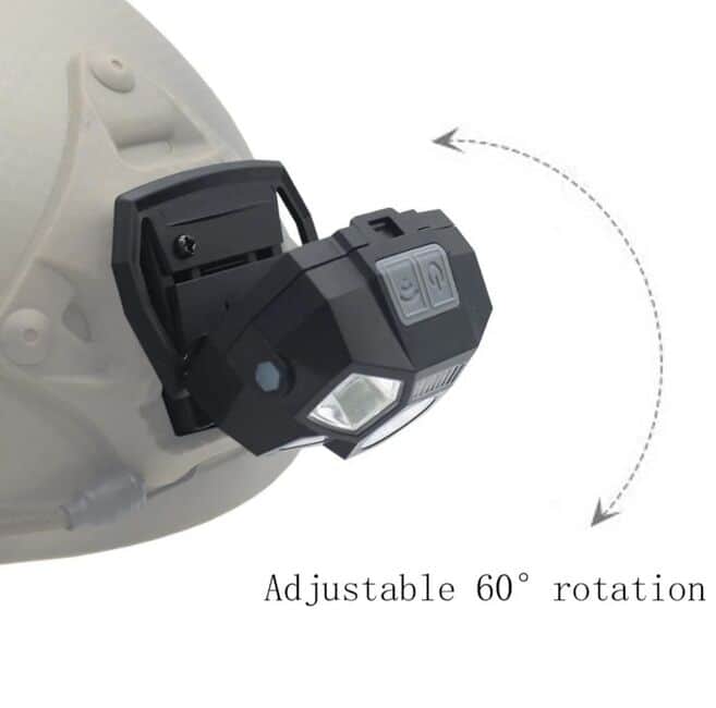 פנס קדמי לקסדה - תאורה חכמה, נוחה ורב-שימושית לכל משימה