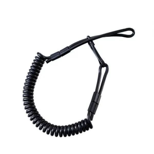 כבל אבטחה מסולסל אקדח