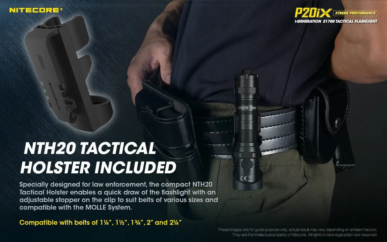 ערכת פנס יראור טקטי p20ix צייני לייזר לנשק / פנסים