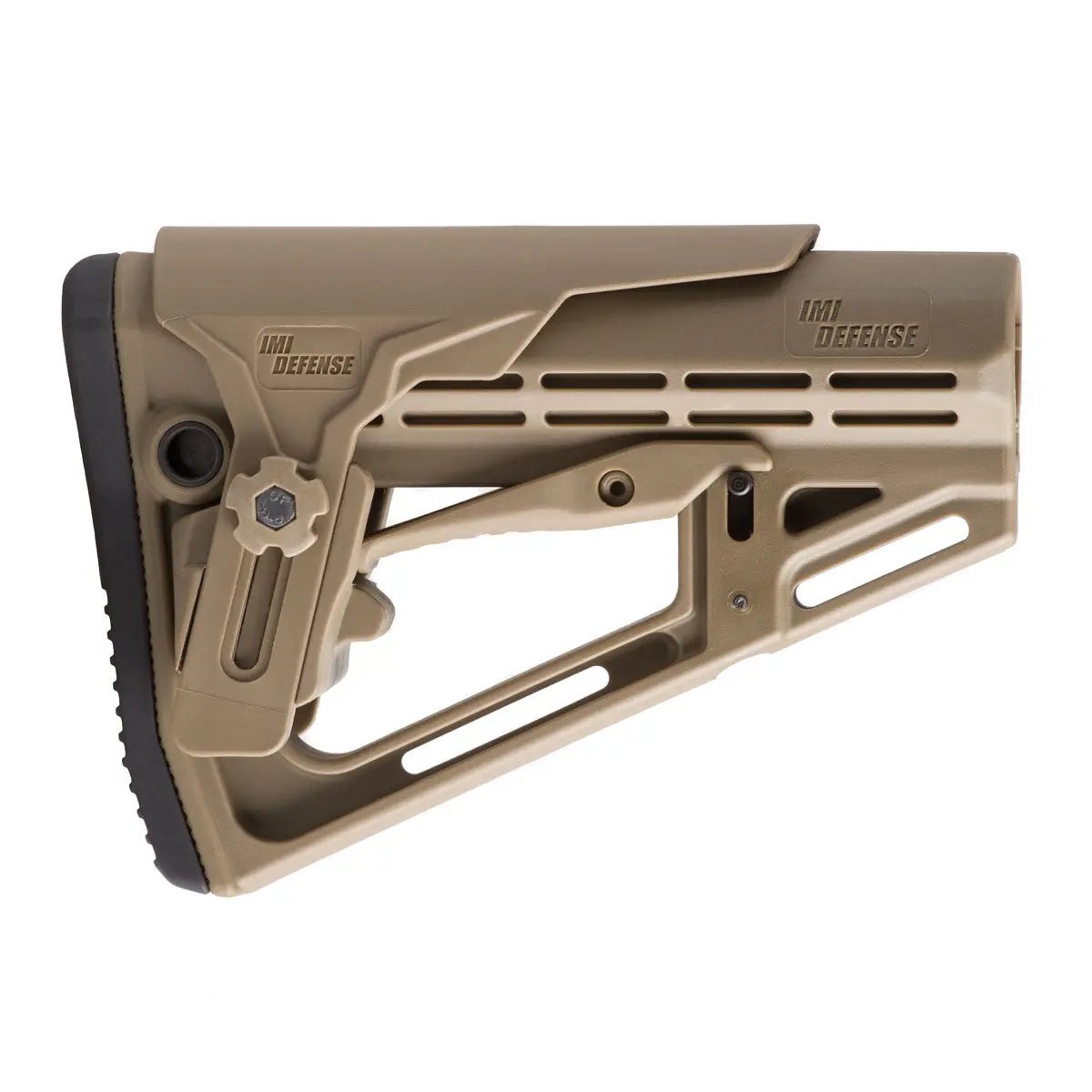 קת עם תומך לחי מתכוונן – imi defense ts1 שחור imi defence imi משענת לחי תוצרת+ts1 קת לנשק | tactical plus