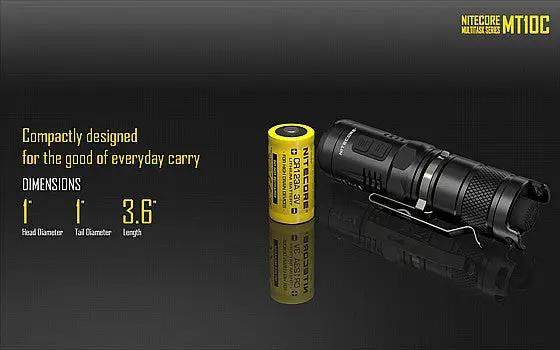 פנס יד טקטי mt10c – יראור קומפקטי צייני לייזר לנשק / פנסים