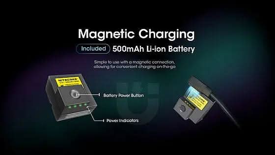 פנס טקטי לאקדח NITECORE NPL25 – 900 לומן של עוצמה ודיוק - Tactical Plus