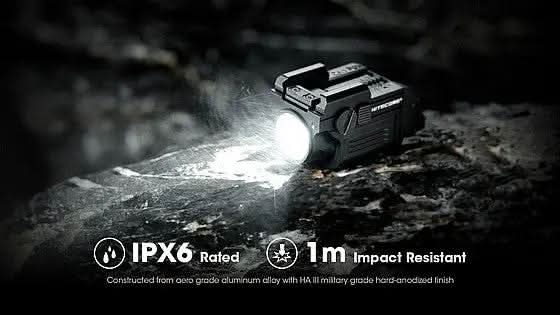 פנס טקטי לאקדח NITECORE NPL25 – 900 לומן של עוצמה ודיוק - Tactical Plus