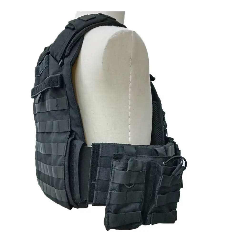 ווסט טקטי מודולרי - שחור - Tactical Plus