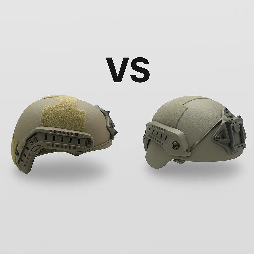 קסדה טקטית MICH מול קסדה טקטית FAST – יתרונות וחסרונות - Tactical Plus