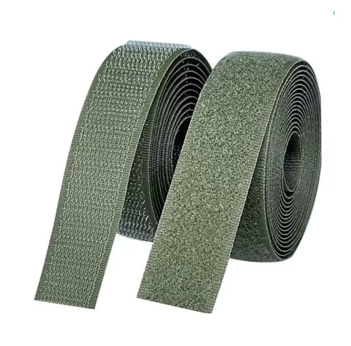 סקוץ' / וולקרו ירוק זית לפי מטר – צמדן איכותי להצמדה מהירה וגמישה