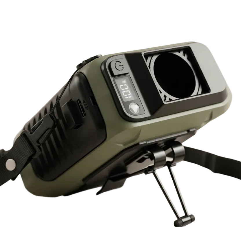 מאוורר נייד טקטי HX-101 – פתרון קירור אישי לשטח ולעבודה