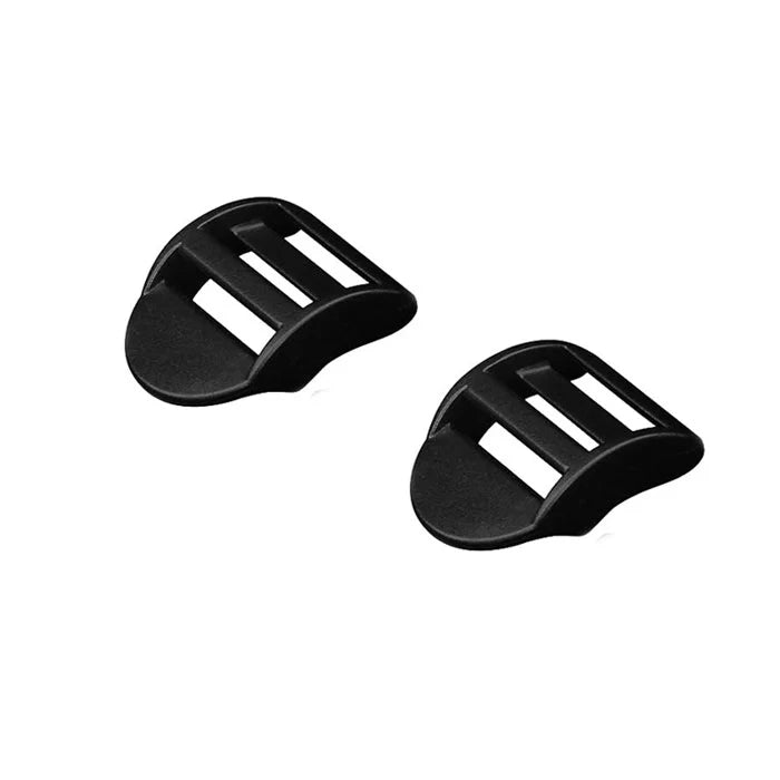 אבזם סולם שחור לרצועות וחגורות