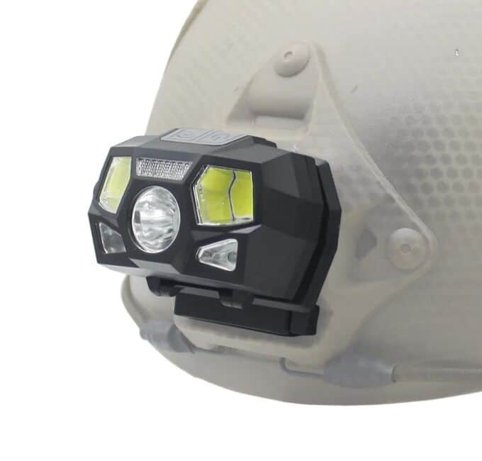 פנס קדמי לקסדה - תאורה חכמה, נוחה ורב-שימושית לכל משימה