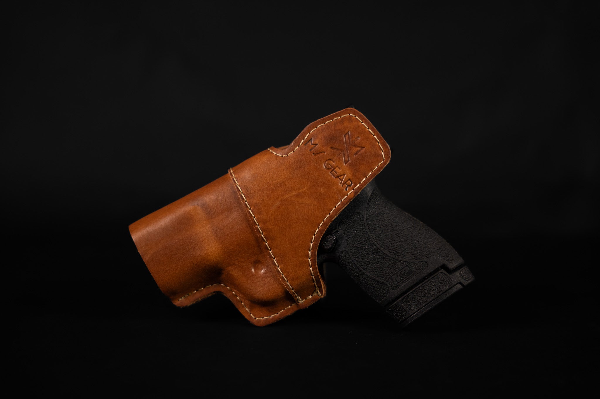 נרתיק עור פנימי (IWB) לאקדח Glock 43X מבית MOR SINAI GEAR