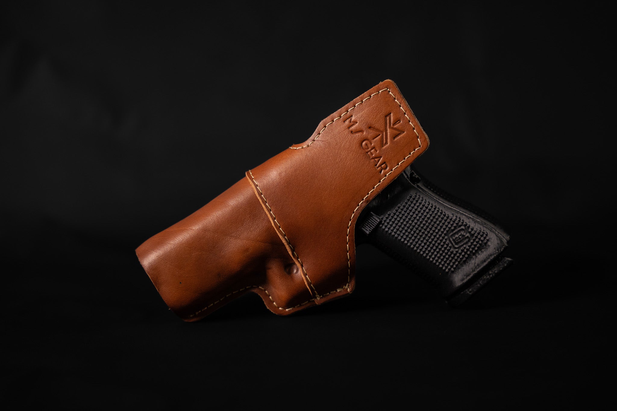 נרתיק עור פנימי (IWB) לאקדח Glock 19 מבית MOR SINAI GEAR