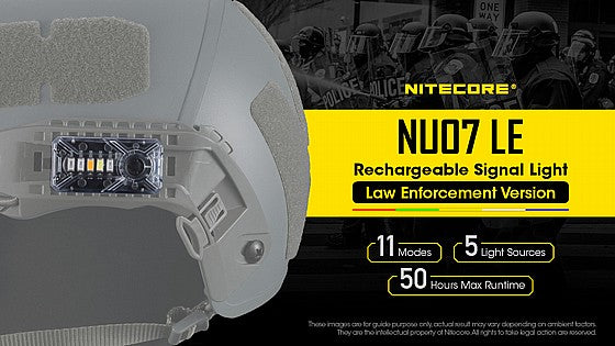 פנס גוף צ'קלקה משטרתי NU07LE – פנס סימון אישי נטען USB-C