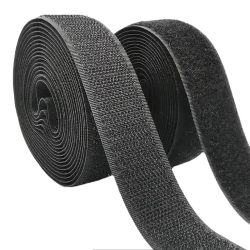 סקוץ' / וולקרו שחור לפי מטר – צמדן איכותי להצמדה מהירה וגמישה