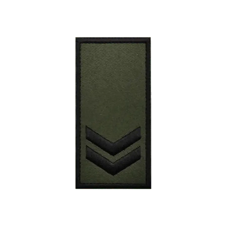 זוג דרגות טקטיות רס"ר (רב סמל ראשון) למדים טקטיים