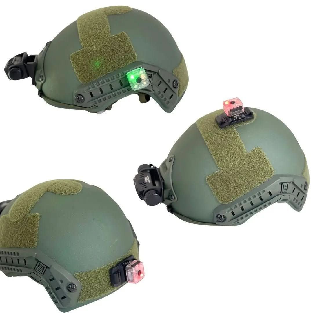 פנס נצנץ Nitecore NU06 לקסדה – תאורת איתות טקטית חכמה ועמידה - Tactical Plus