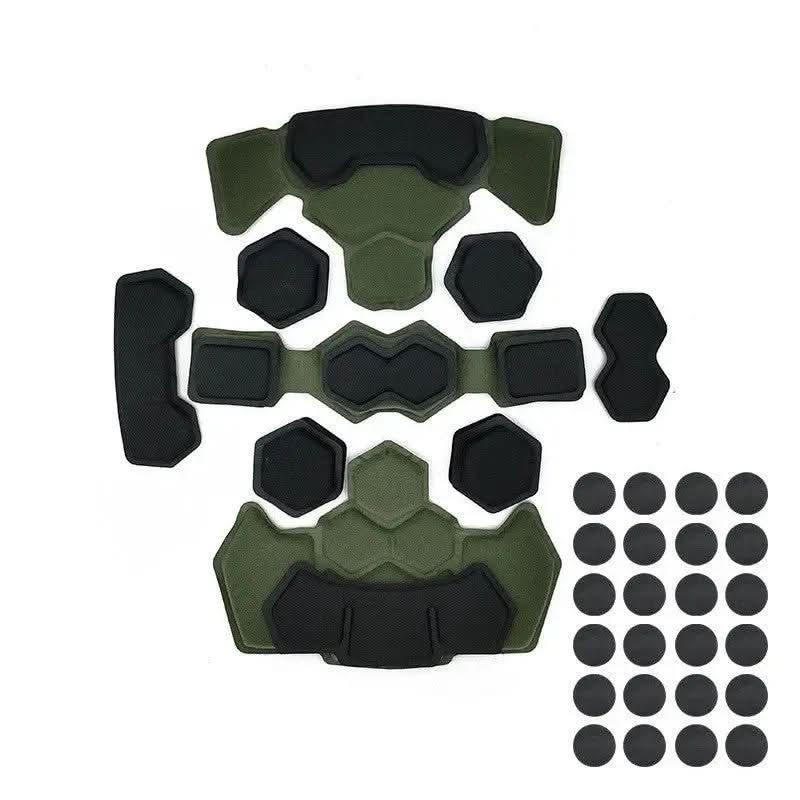 ריפוד לקסדה טקטית - סט רפידות לקסדה - Tactical Plus