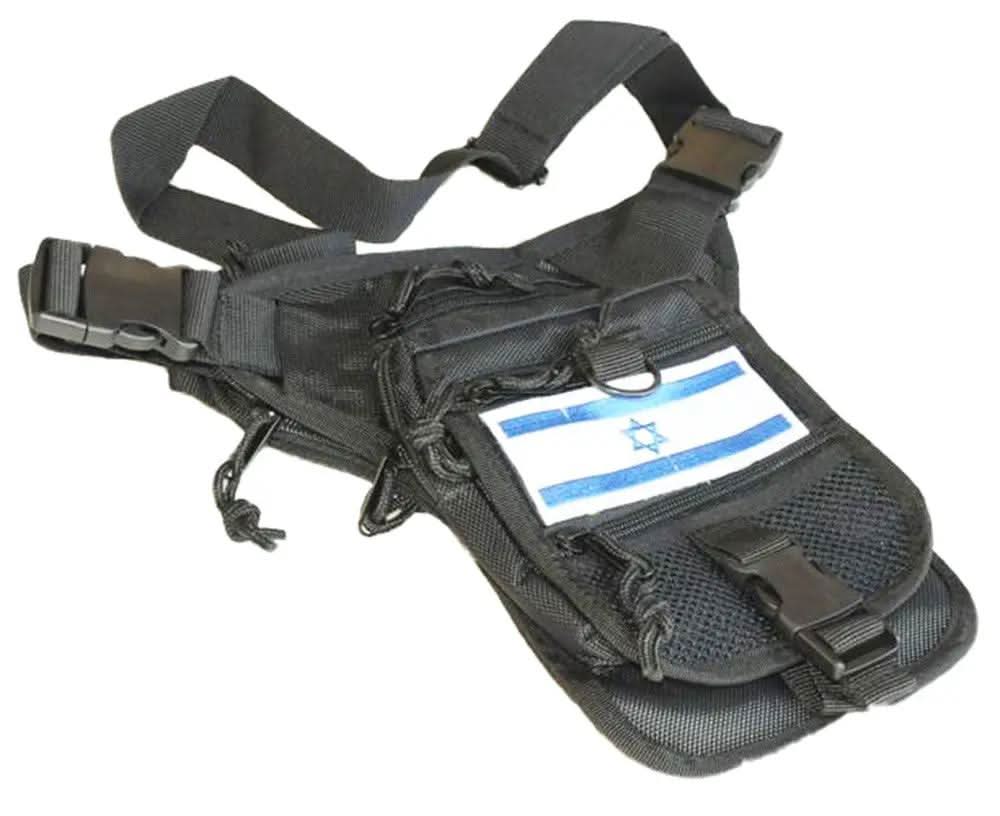 תיק צד טקטי – פאוץ' שליפה מהירה לנשיאת אקדח וציוד אישי - Tactical Plus